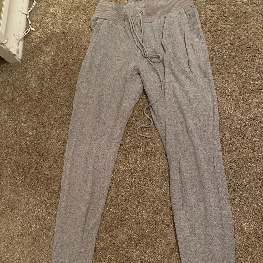Gray sweats